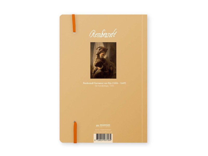 Softcover-Notizbuch, A5,  Rembrandt, der Bannerträger