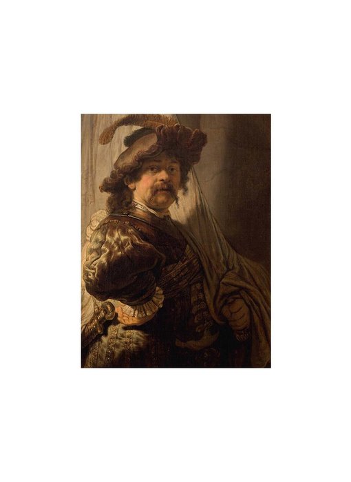 Diario del artista, Rembrandt, el portador de la bandera