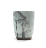 Tasse,  Jan Mankes, rangée d'arbres