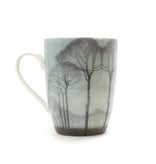 Tasse,  Jan Mankes, rangée d'arbres