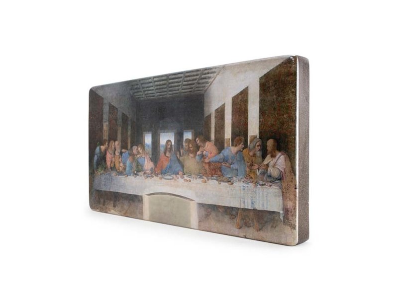 Maestros en madera,  Da Vinci, Última cena, 375 x  195mm