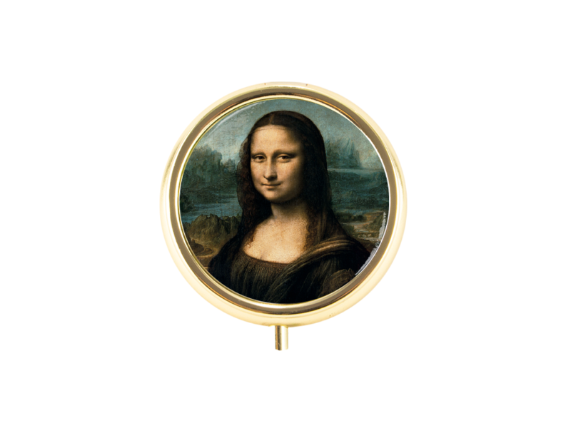 Pastillero, Leonardo Da Vinci,Mona Lisa