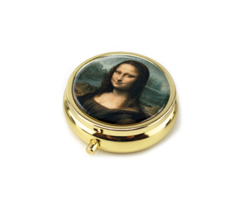 Pill box , Da Vinci, Mona Lisa