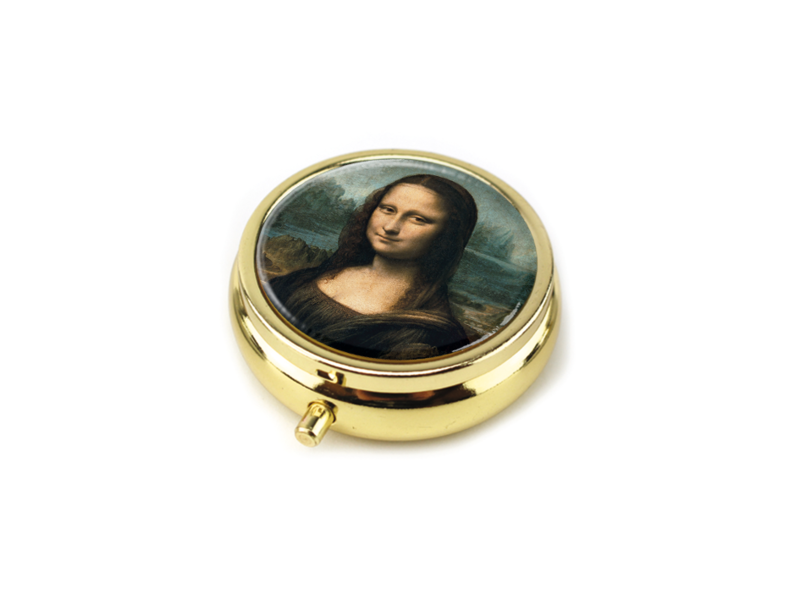 Pill box ,Leonardo  Da Vinci, Mona Lisa