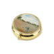 Pillendose,  Monet, Mohnfeld