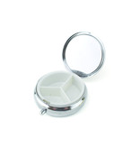 Pillbox  silvercolour, Mondriaan