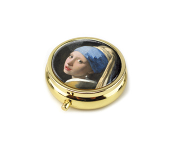 Pillendose, Vermeer, Mädchen mit dem Perlenohrring