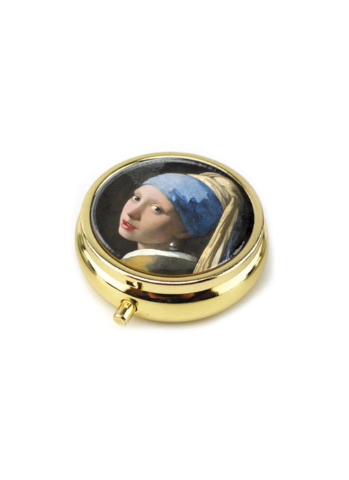 Pastillero, Vermeer, Chica con el arete de perla