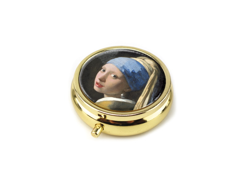 Pillendose, Vermeer, Mädchen mit dem Perlenohrring