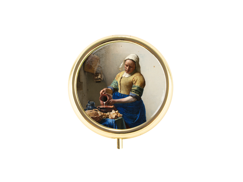 Pillendose, Das Milchmädchen, Vermeer