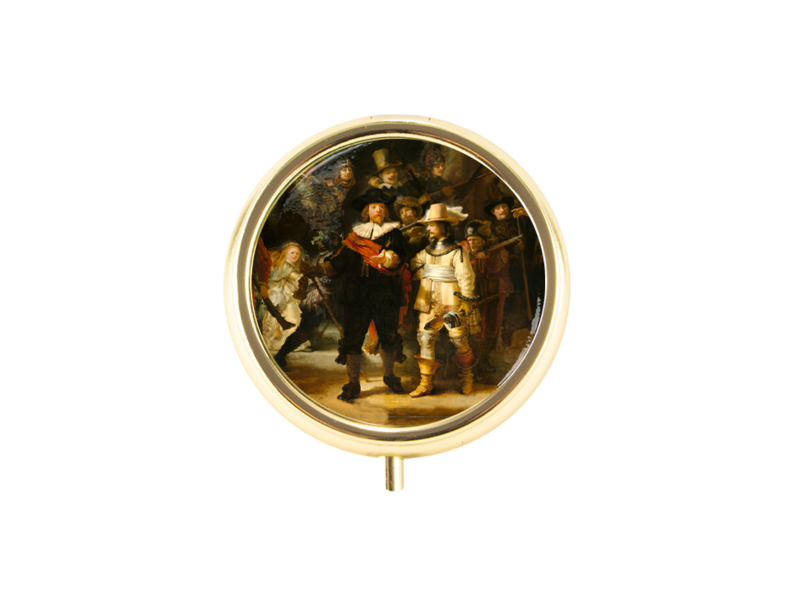 Pillbox , Gold, Rembrandt, The Night Watch