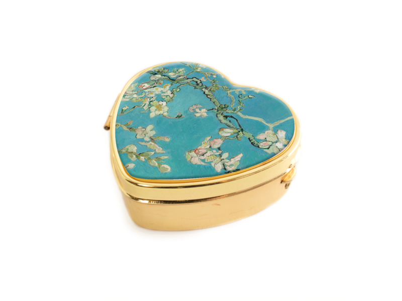 Pillbox , Vermeer, Vincent van Gogh, Almond Blossom