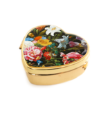 Pillbox , Vermeer, De Heem, Flowers