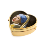 Pillbox heartshape , Vermeer, Girl with the Pearl Earring