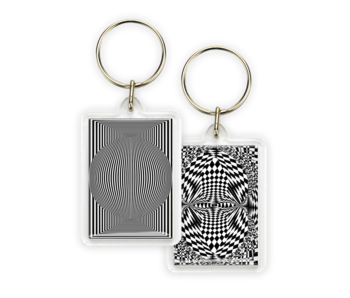 Keyring, Optical Art