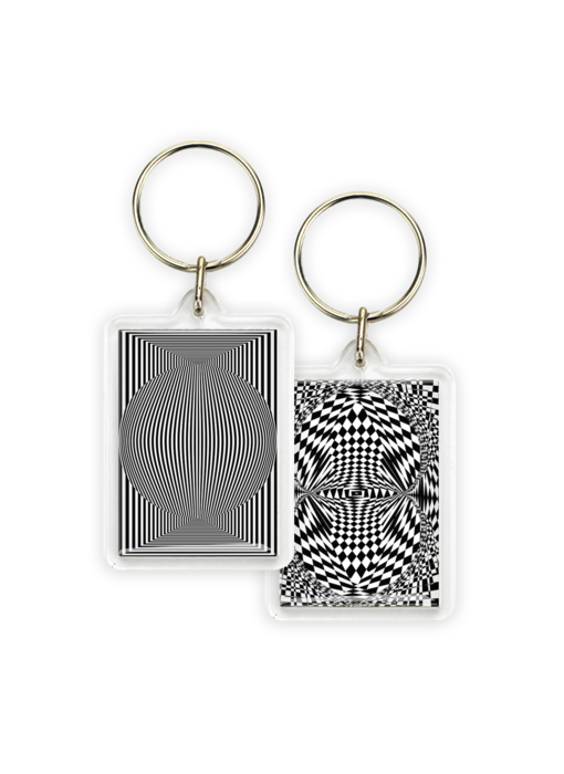 Keyring, Optical Art