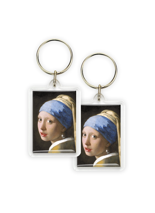 Porte-clés, fille avec une boucle d'oreille perle, Vermeer