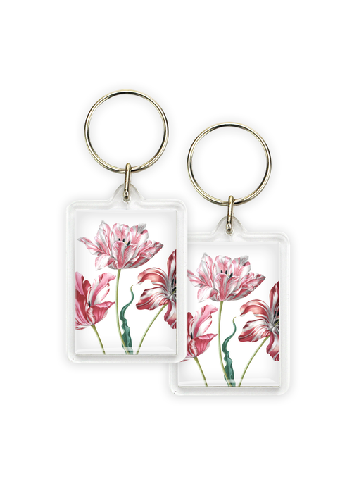 Porte-clés, Trois tulipes, Merian