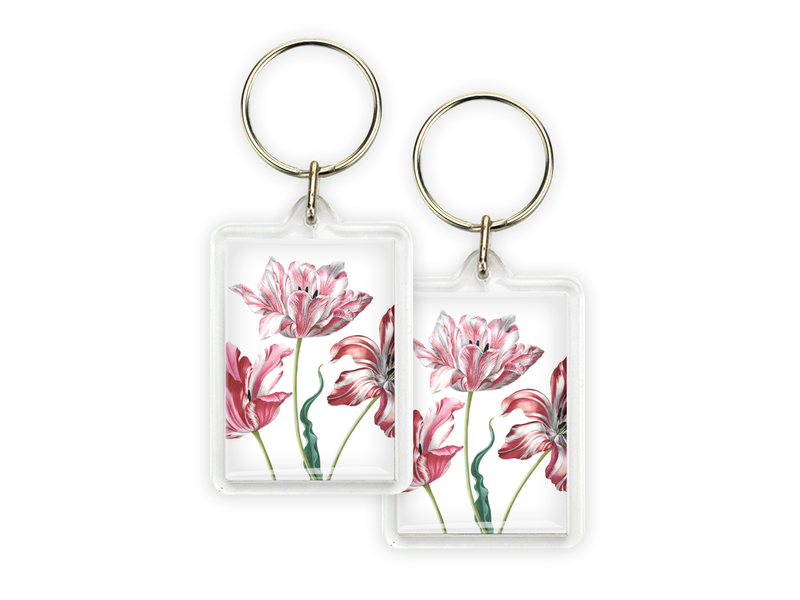 Porte-clés, Trois tulipes, Merian