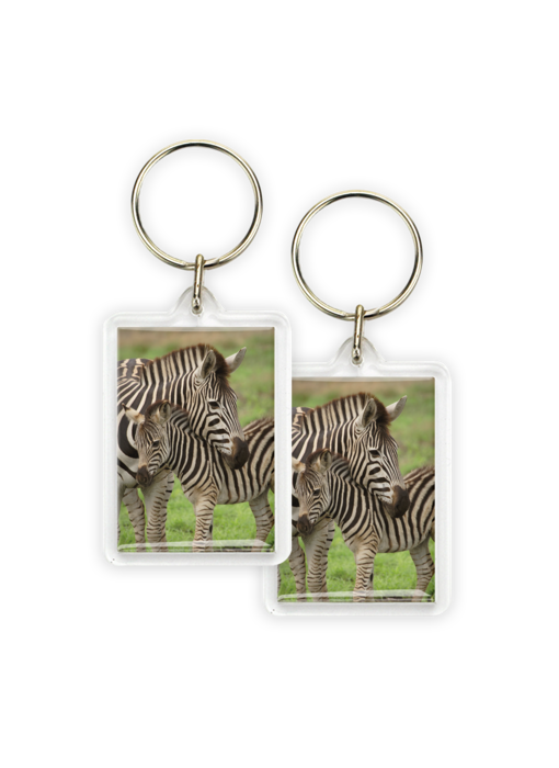 Sleutelhanger, Zebra