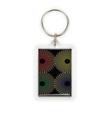 Keyring, Optical Art - Colours