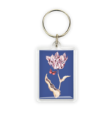 Keyring, Tulip with butterfly