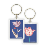 Keyring, Tulip with butterfly