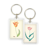 Keyring, Tulip with snail