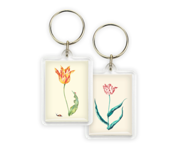 Sleutelhanger, Tulp met slak