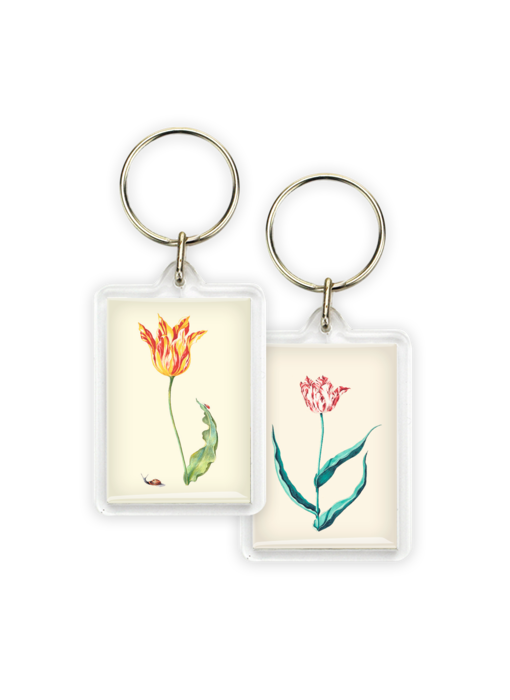 Keyring, Tulip with snail