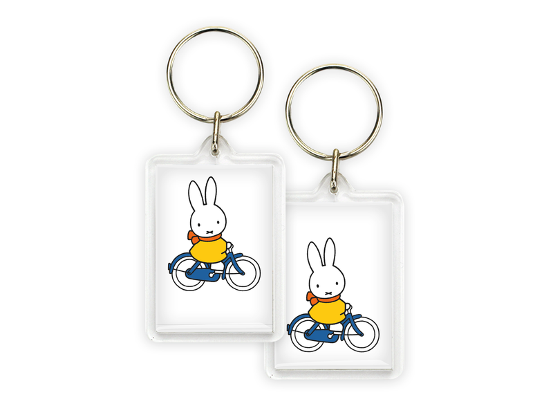 Keyring, Miffy Riding a bike