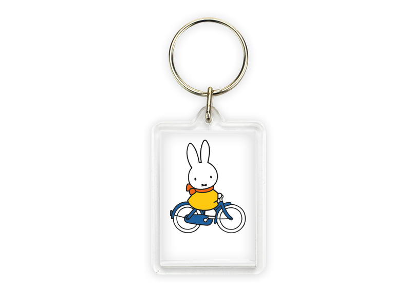 Llavero, Miffy en la bicicleta