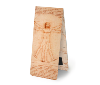 Magnetic Bookmark, Leonardo da Vinci,  Vitruvian Man