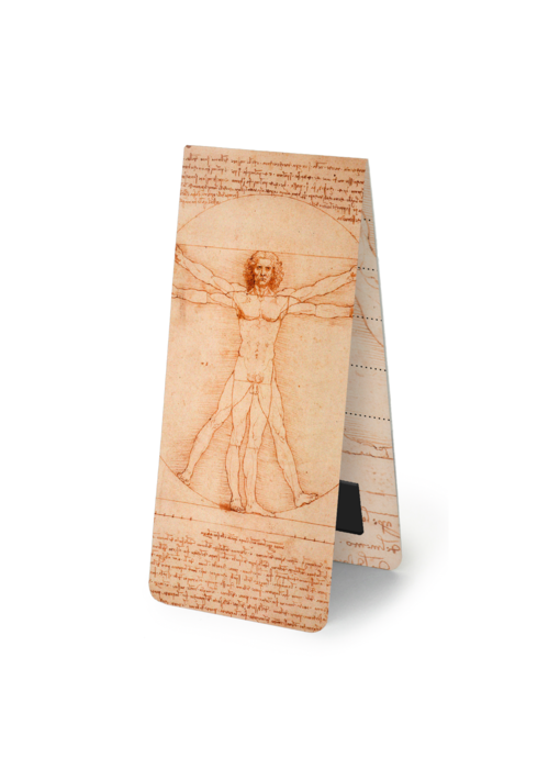 Magnetic Bookmark, Leonardo da Vinci,  Vitruvian Man