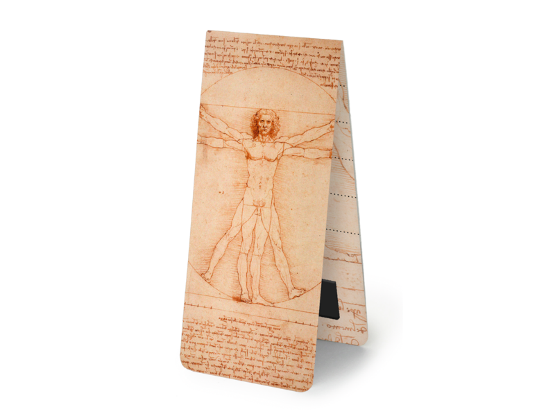 Magnetic Bookmark, Leonardo da Vinci,  Vitruvian Man