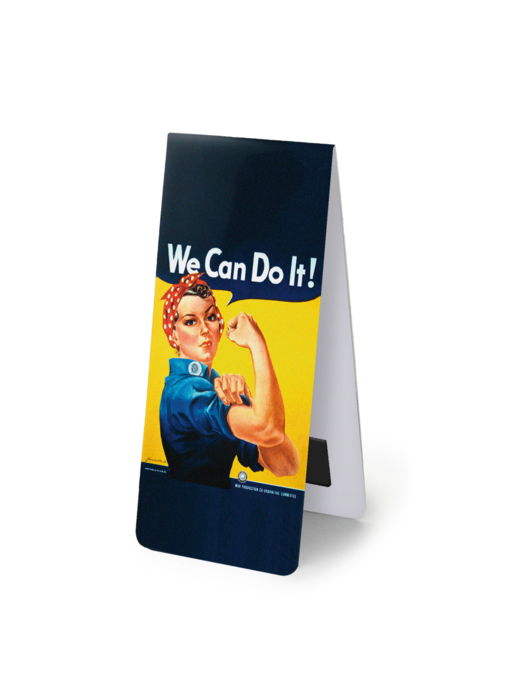 Marque-page magnétique, We can do it