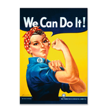 Ansichtkaart, World War II, We can do it