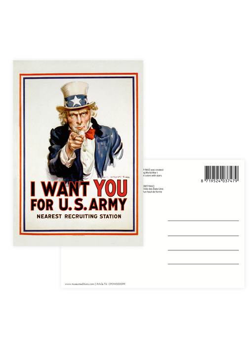 Postcard  ,  I want you