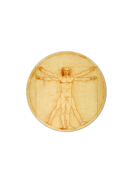 Mouse Pad, Leonardo da Vinci, Vitruvian Man