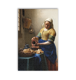 Jigsaw puzzle, 1000 pieces, Vermeer, Milkmaid