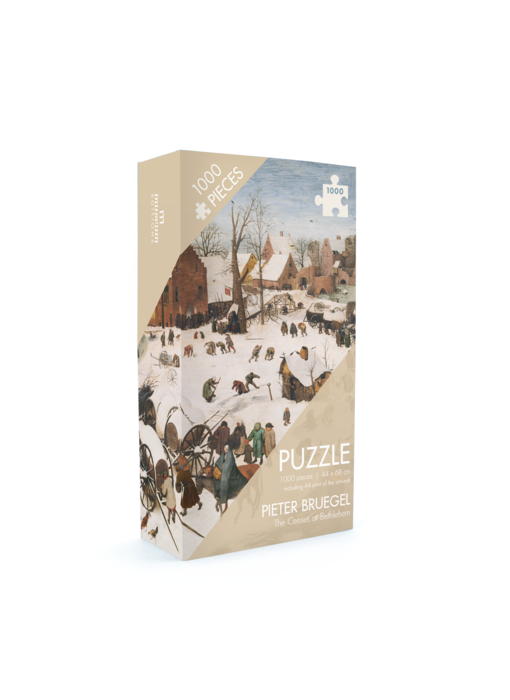 Jigsaw Puzzle 1000 pcs, P.Bruegel de Oude, Census at Bethlehem