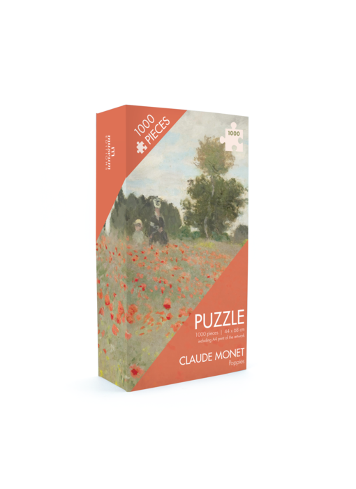 Jigsaw puzzle, 1000 pieces, Monet, Field with poppies