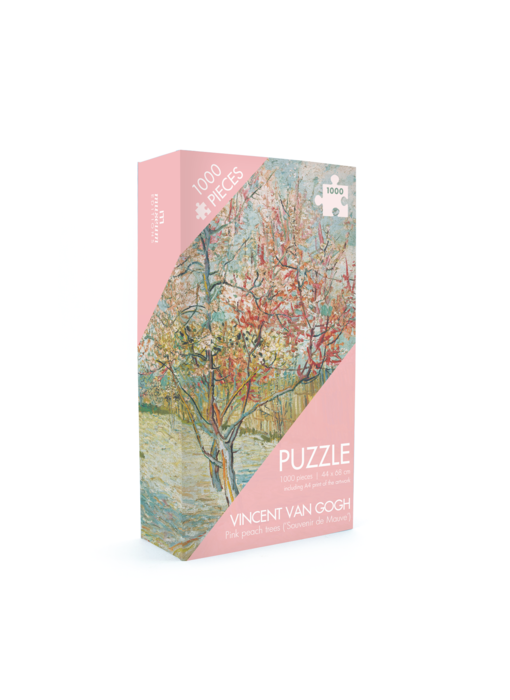 Jigsaw puzzle, 1000 pieces, Pink peach trees,  (Souvenir de Mauve), Van Gogh