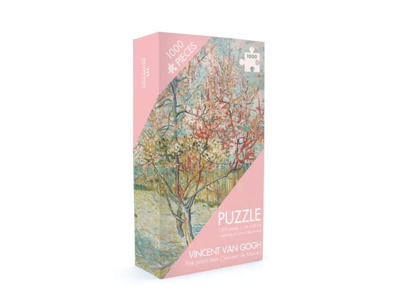 Puzzle, 1000 pièces, Pêchers roses,  (Souvenir de Mauve), Van Gogh
