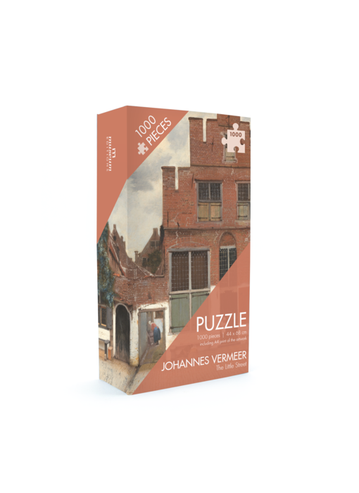 Puzzle, 1000 Teile, Kleine Straße von Vermeer