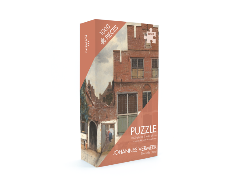 Puzzle, 1000 pièces, la petite rue de Vermeer, Rijksmuseum