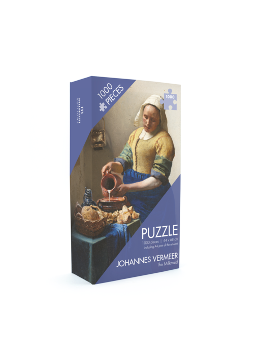 Puzzle, 1000 pièces, Vermeer, laitière, Rijksmuseum