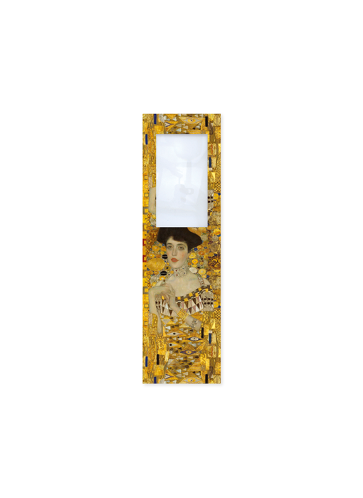 Marcapagina con lupa , Klimt