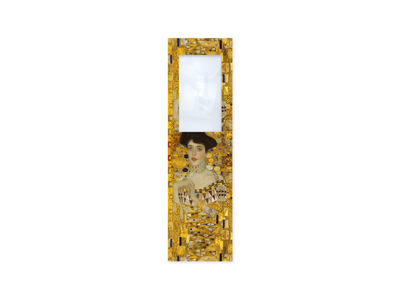 Marcapagina con lupa ,Klimt