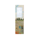 Marcapagina con lupa , Monet, Campo de amapolas